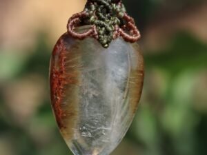 ELOWEN’S GARDEN ~ CACOXENITE rutile in quartz